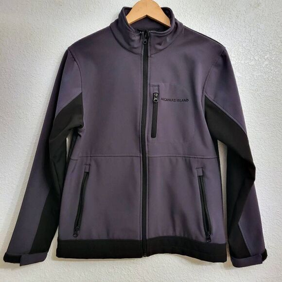 Alcatraz Softshell Unisex Jacket: Full zip Fleece-lined, National Park  Outdoor - Picture 1 of 5